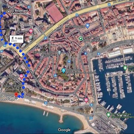 2 Pieces - Croisette Et Plages A 10 Mn A Pieds Канни Екстер'єр фото